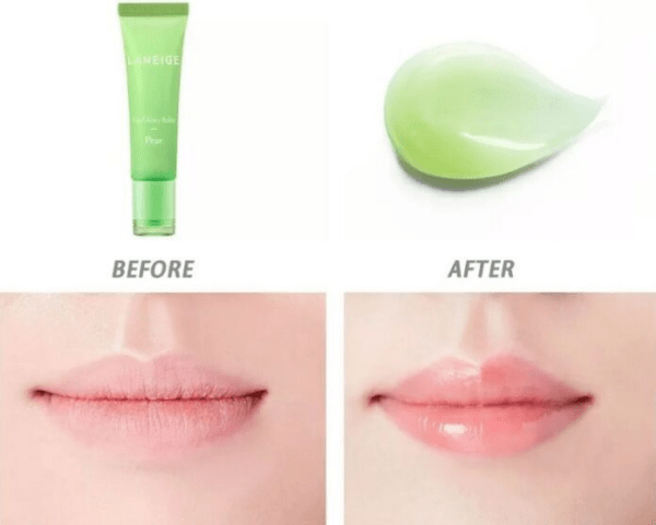 Hiệu quả khi dùng son dưỡng Lip Glowy Balm của Laneige