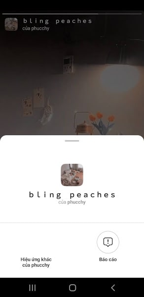 Filter Bling peaches