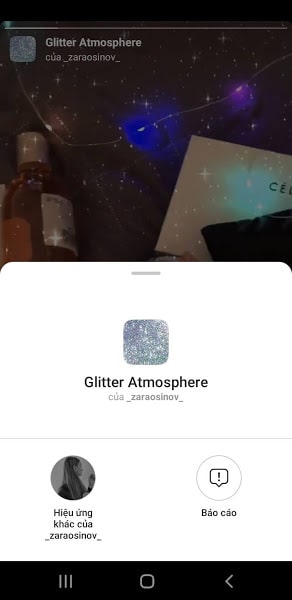 Filter Giltter Atmosphere