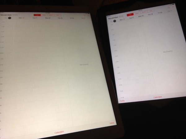 Màn hình iPad Pro bị ám vàng