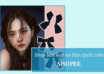 Shop bán cài nơ Hàn Quốc trên Shopee