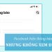 Facebook hiện thông báo nhưng không đọc được