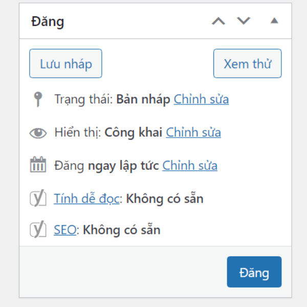Lỗi Yoast SEO trên WordPress Lỗi Yoast SEO trên WordPress