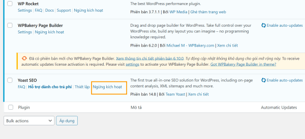 Khắc phục Yoast SEO bị lỗi Khắc phục Yoast SEO bị lỗi