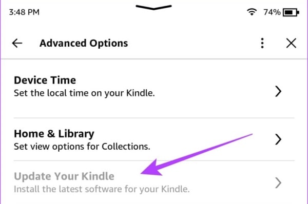 Update Kindle Update Kindle