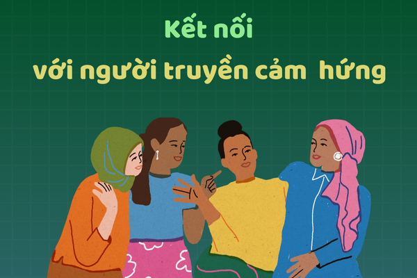 Kết nối với người truyền cảm hứng Kết nối với người truyền cảm hứng