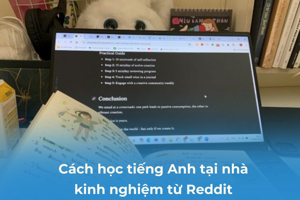 Cách học tiếng Anh hiệu quả nhất tại nhà