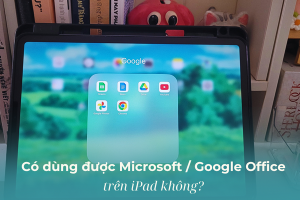 Có dùng được Word trên ipad không?