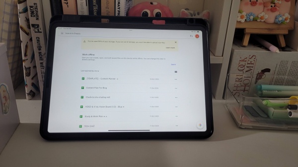 iPad dùng Google Sheet được không? iPad dùng Google Sheet được không?