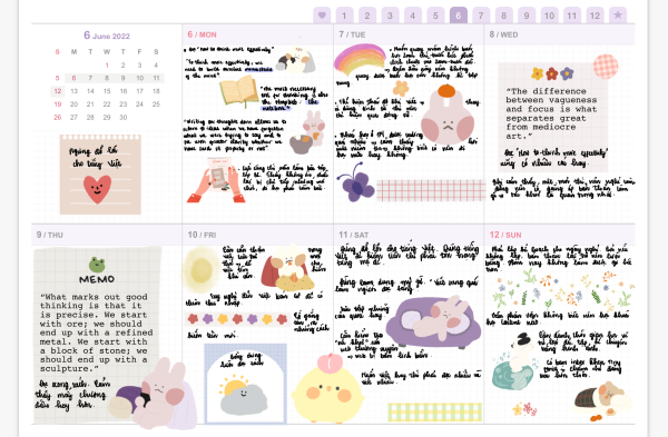 Sổ Planner miễn phí Sổ Planner miễn phí